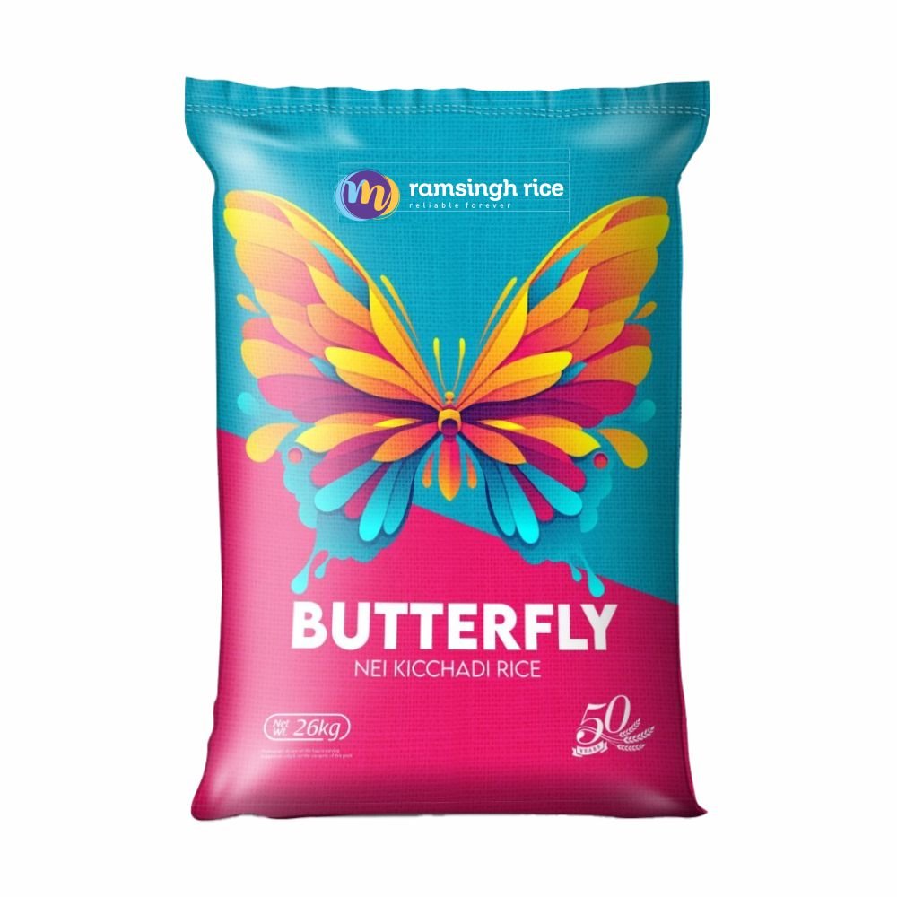 Butterfly Nei Kicchadi Rice – பட்டர்பிளை நெய் கிச்சடி அரிசி 26kg